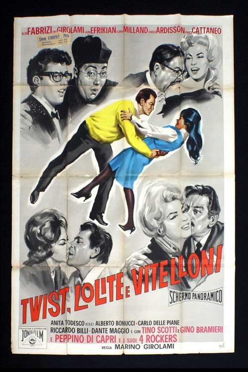 Movie poster for Twist, lolite e vitelloni (1962)