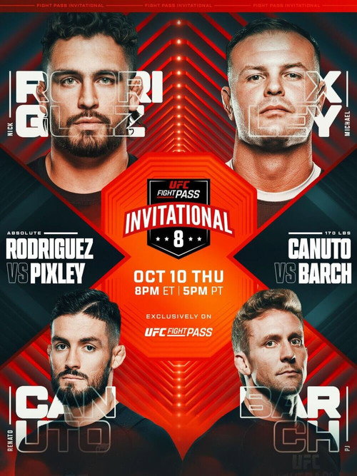 Movie poster for UFC Fight Pass Invitational 8