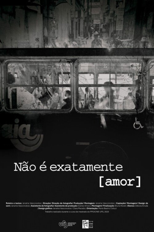 Movie poster for Não é exatamente amor (2026)