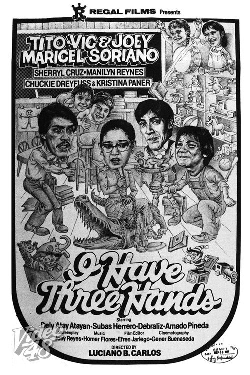 Movie poster for I Have Three Hands (1985)