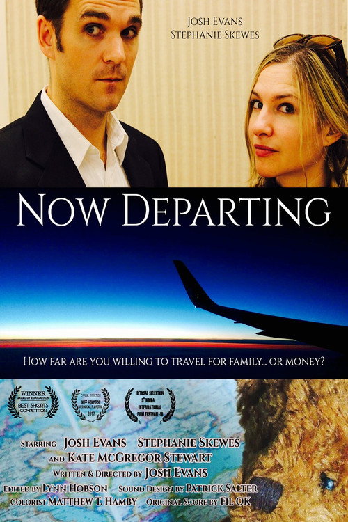 Movie poster for Now Departing (2016)