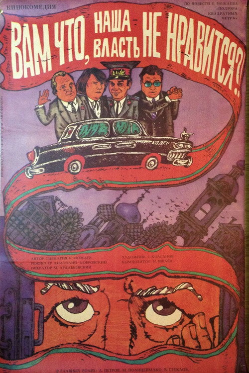 Movie poster for You Don’t Like Our Governement, Do You? (1988)