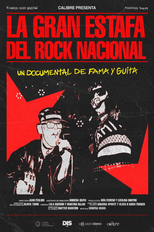 Movie poster for La gran estafa del rock nacional (2026)