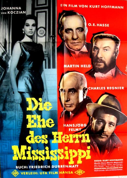Movie poster for The Marriage of Mr. Mississippi (1961)