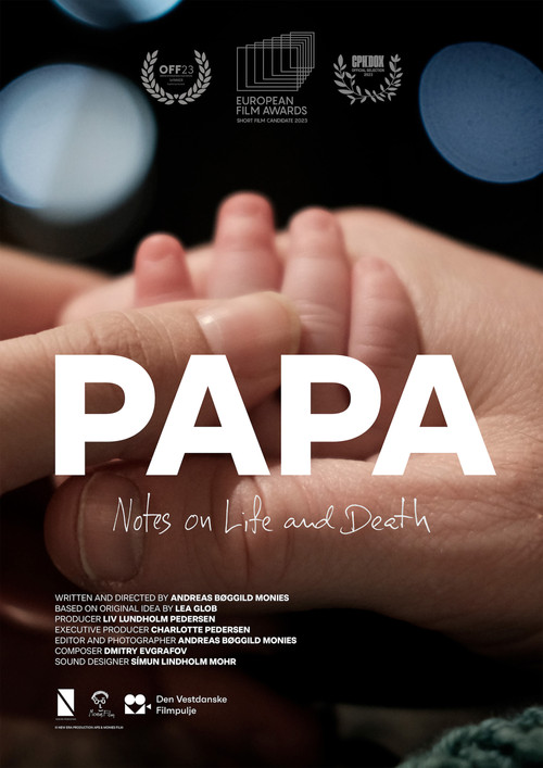 Movie poster for Papa – Notes on Life and Death (2023)