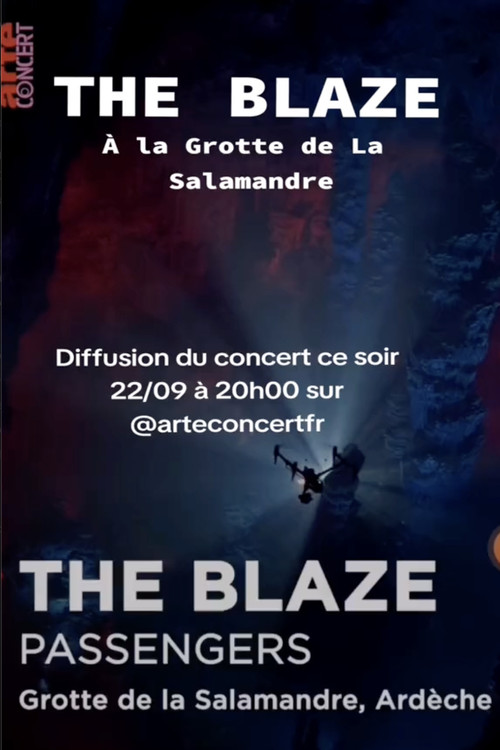 Movie poster for The Blaze dans la Grotte de la Salamandre (2023)