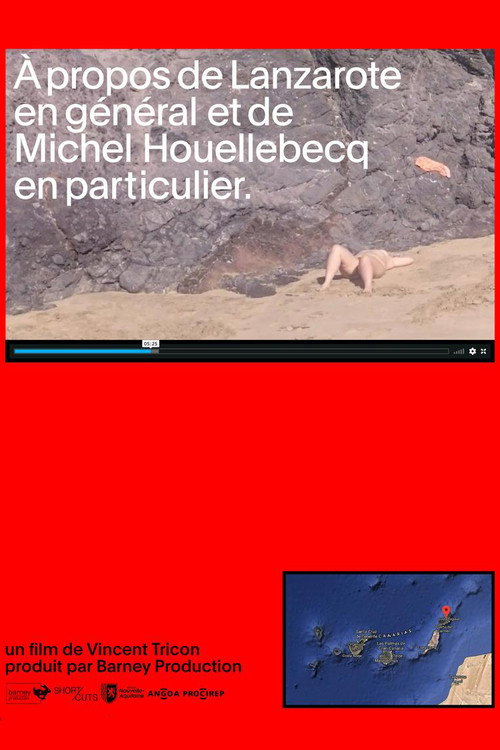 Movie poster for A propos de Lanzarote en général et de Michel Houellebecq en particulier