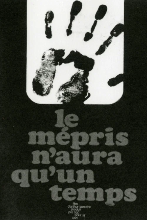 Movie poster for Le mépris n'aura qu'un temps (1969)