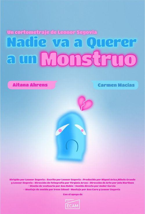 Movie poster for Nobody Will Love a Monster (2023)