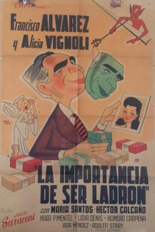 Movie poster for La importancia de ser ladrón (1944)