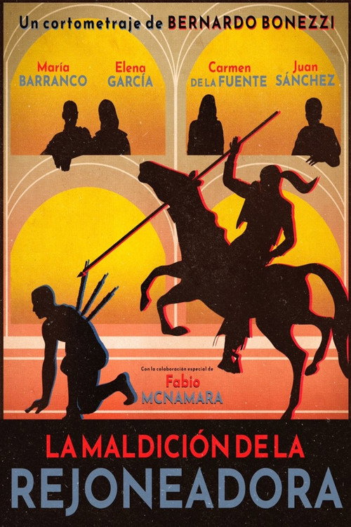Movie poster for La maldición de la rejoneadora (1985)