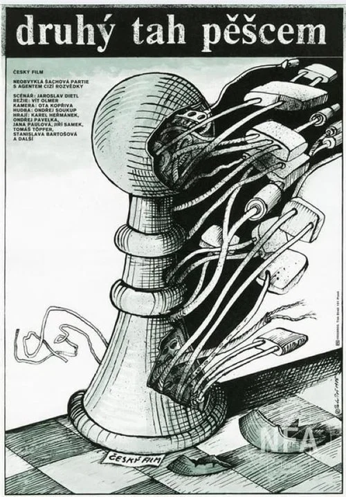 Movie poster for Druhý tah pěšcem (1985)