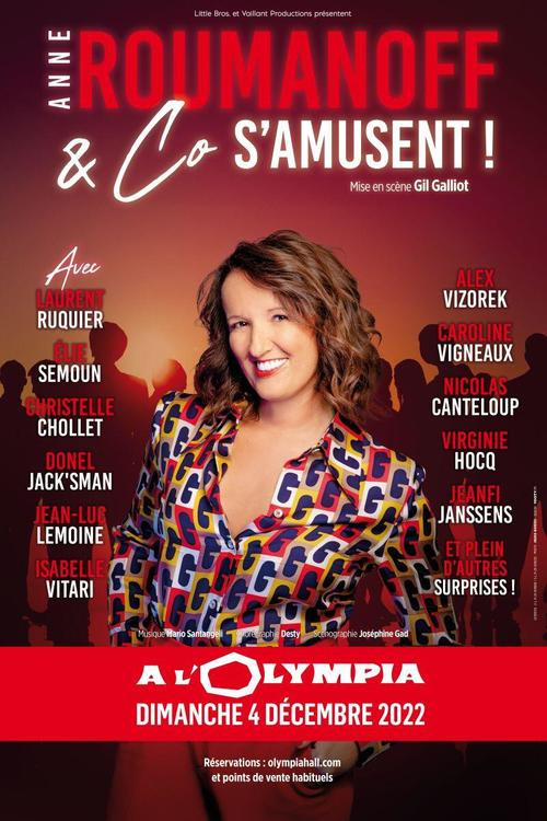 Movie poster for Anne Roumanoff & co s'amusent ! (2022)
