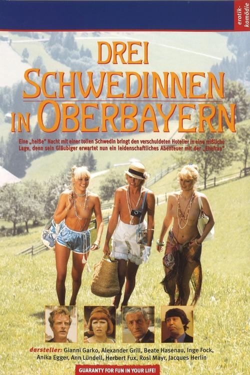 Movie poster for Three Swedish Girls in Upper Bavaria (1977)