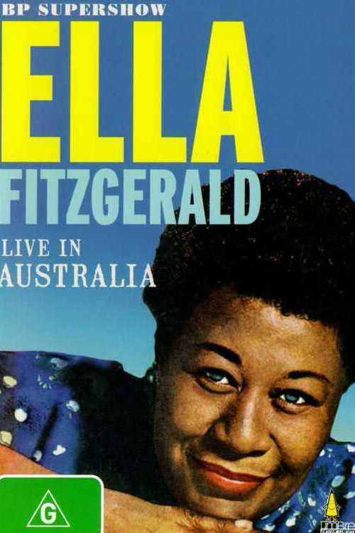 Movie poster for Ella Fitzgerald Live in Australia (1960)