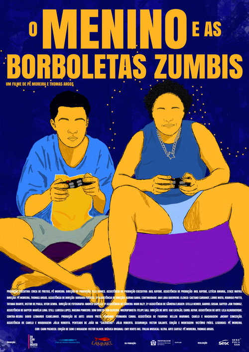 Movie poster for O Menino e as Borboletas Zumbis (2025)