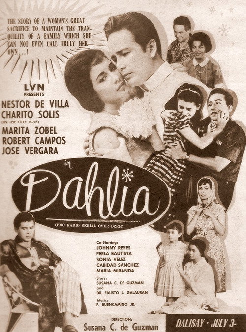 Movie poster for Dahlia (1960)
