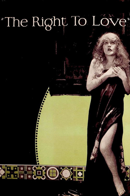 Movie poster for The Right to Love (1920)