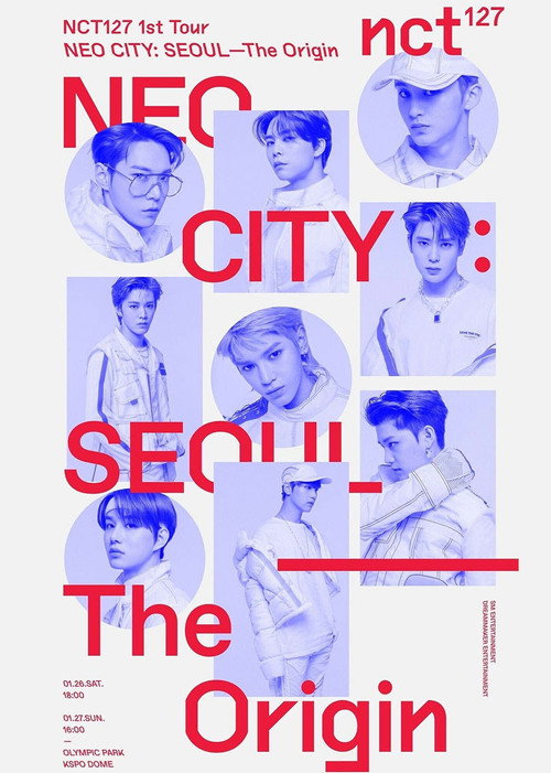 Movie poster for NCT 127 | NEO CITY: SEOUL – The Origin (2023)
