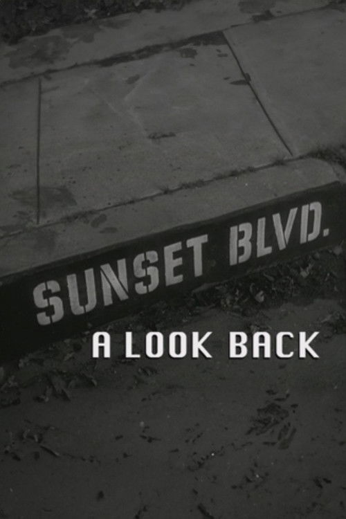 Movie poster for Sunset Boulevard: A Look Back (2002)