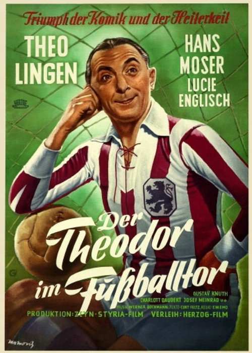 Movie poster for Der Theodor im Fußballtor (1950)