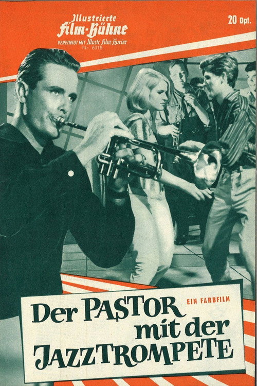Movie poster for Der Pastor mit der Jazztrompete (1962)