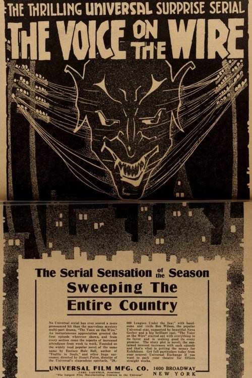 Movie poster for The Voice on the Wire (1917)
