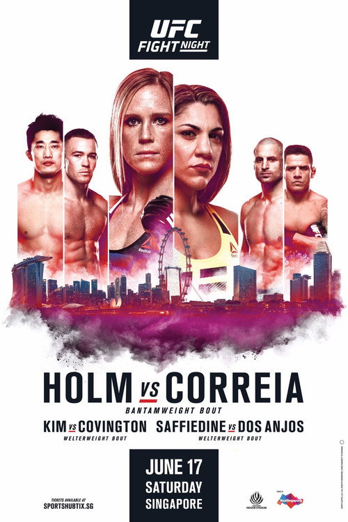 Movie poster for UFC Fight Night 111: Holm vs. Correia (2017)