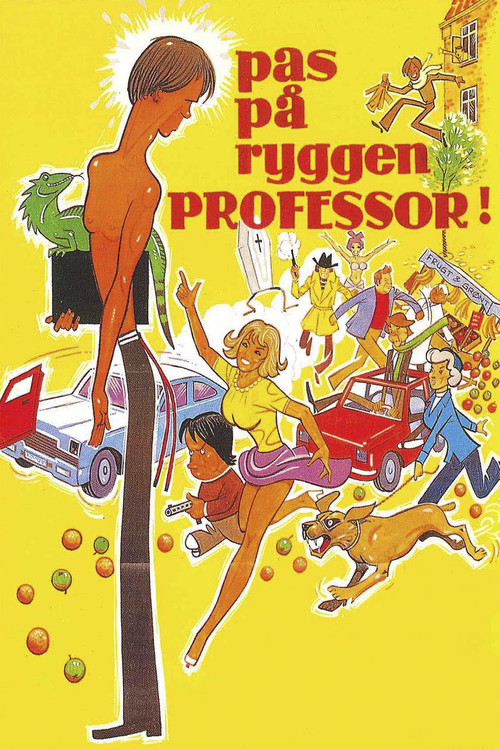 Movie poster for Watch Your Back, Professor! (1977)