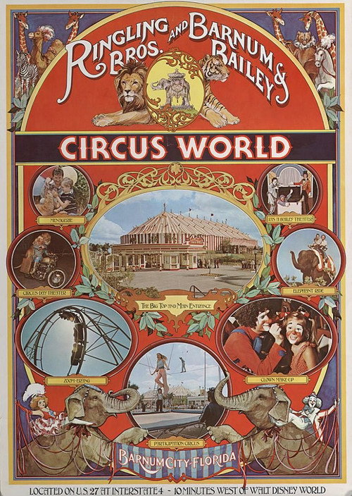 Movie poster for Circus World (1974)
