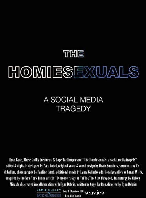 Movie poster for The Homiesexuals: a social media tragedy (2022)