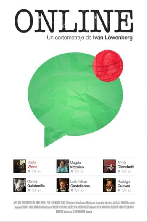 Movie poster for Online (2014)