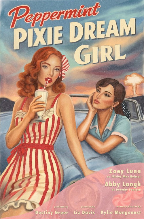 Movie poster for Peppermint Pixie Dream Girl (2026)