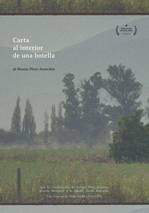 Movie poster for Carta al Interior de una botella (2019)