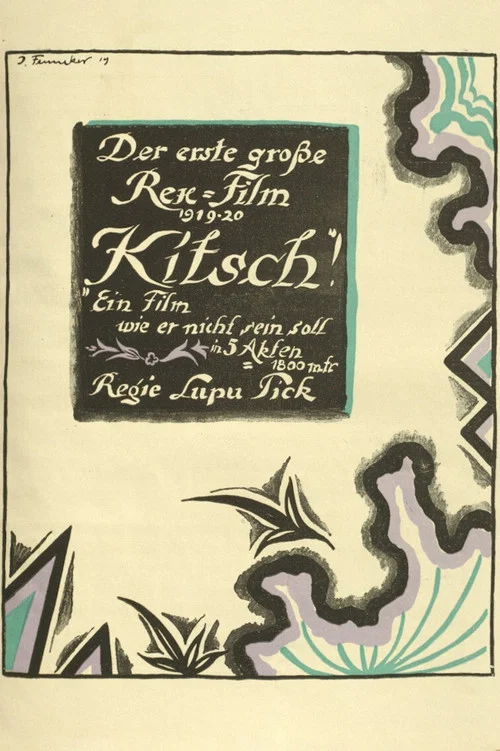 Movie poster for Kitsch (1919)