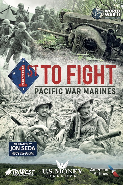 Movie poster for 1st to Fight: Pacific War Marines (2020)