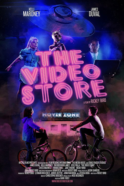 Movie poster for The Video Store (2021)
