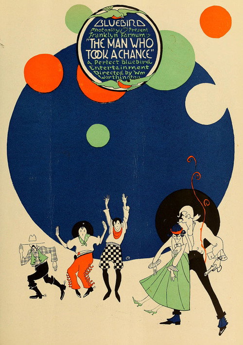 Movie poster for The Man Who Took a Chance (1917)