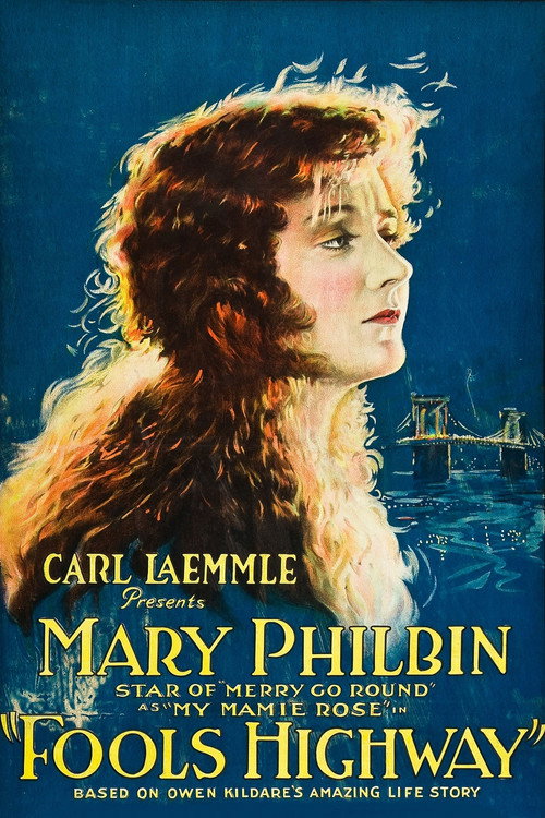 Movie poster for Fools Highway (1924)