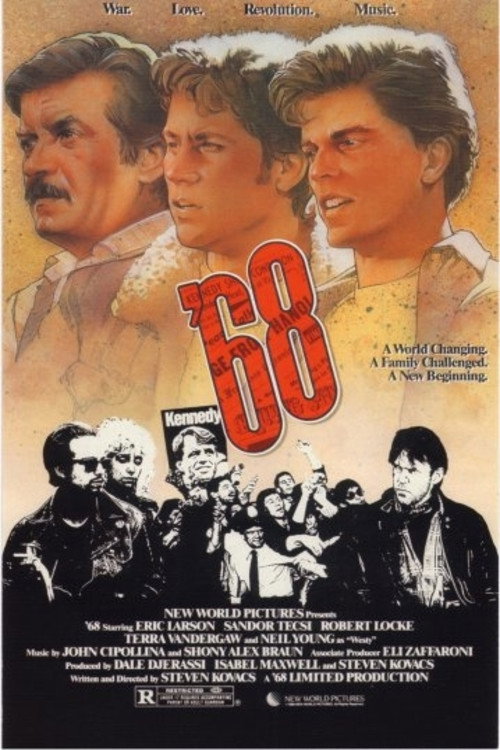 Movie poster for '68 (1988)