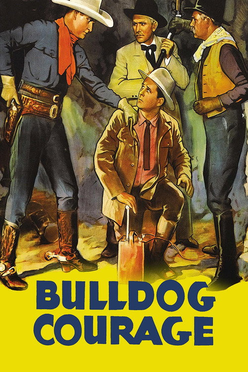 Movie poster for Bulldog Courage (1935)