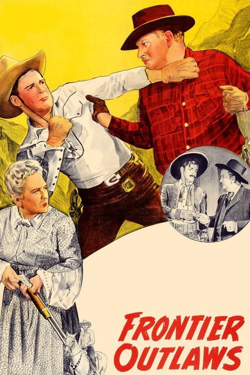 Movie poster for Frontier Outlaws (1944)