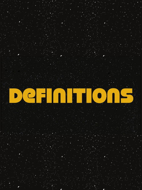 Movie poster for Definitions