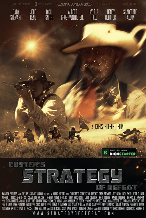 Movie poster for Custer's Strategy of Defeat (2022)