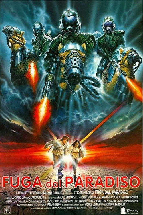 Movie poster for Flight from Paradise (1990)