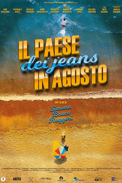 Movie poster for Il paese dei jeans in agosto (2023)