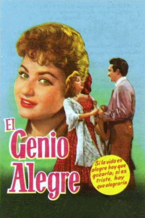 Movie poster for El genio alegre (1957)