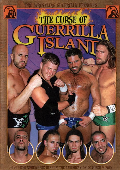 Movie poster for PWG: The Curse of Guerrilla Island (2010)