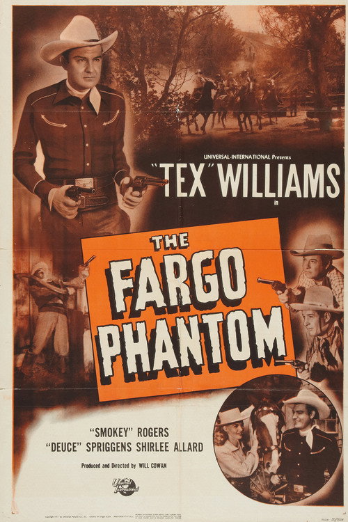Movie poster for The Fargo Phantom (1950)