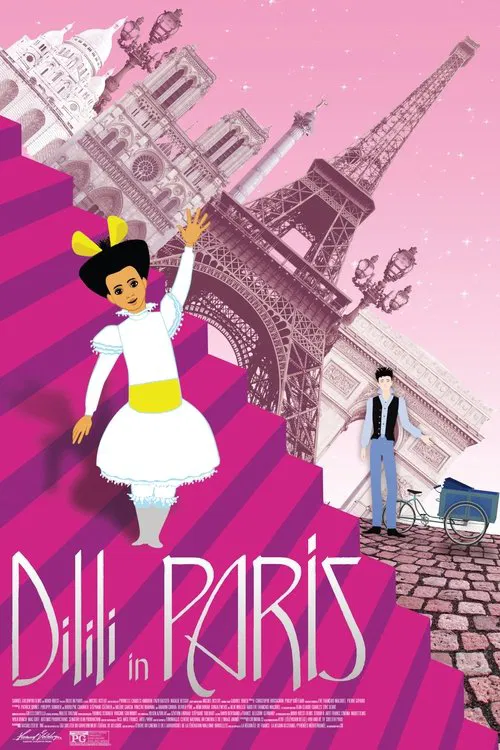 Movie poster for Dilili in Paris (2018)